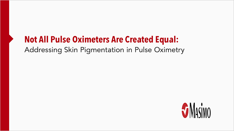 Not All Pulse Oximeters Are Created Equal cover